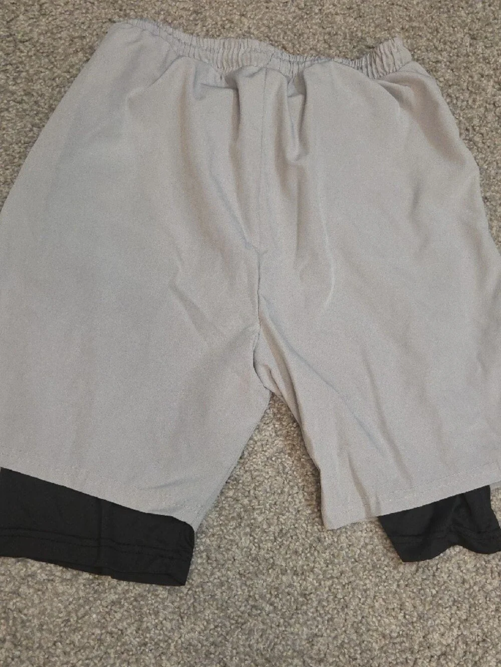 3 Pair Balance and Body Glove Black & Gray Athletic Lined Shorts Bundle 14/16